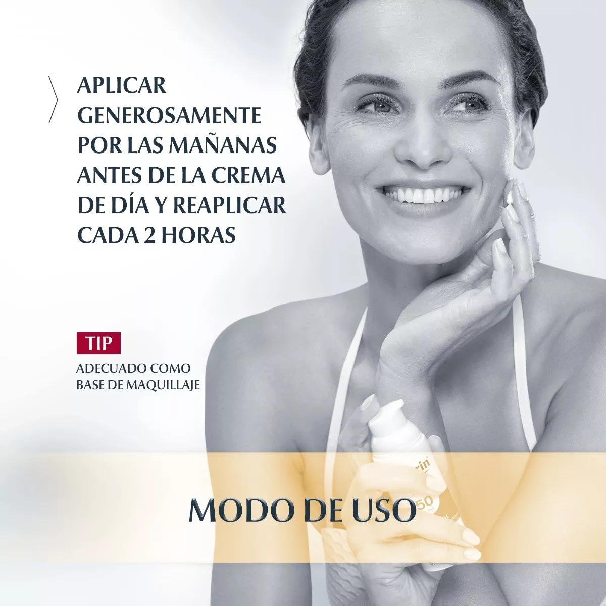 BLOQUEADOR ROSTRO Y CUELLO EUCERIN SPF 50 50 ML PIGMENT CONTROL SUN FLUID EN CREMA - 4