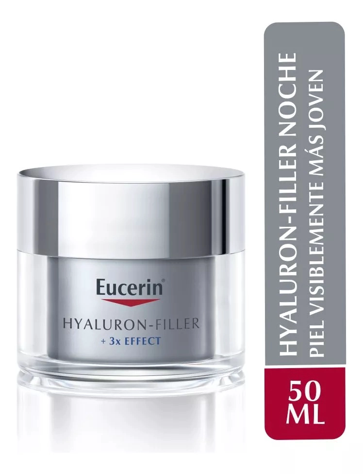 CREMA ROSTRO Y CUELLO EUCERIN 50 ML HYALURON NOCHE TODO TIPO PIEL - 1