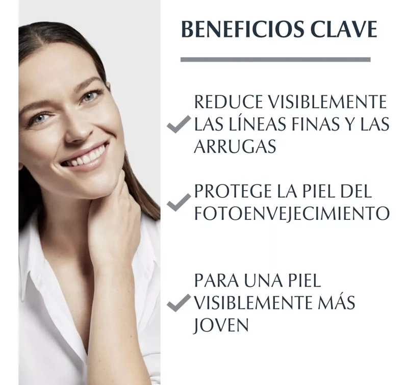 CREMA ROSTRO Y CUELLO EUCERIN 50 ML HYALURON NOCHE TODO TIPO PIEL - 2