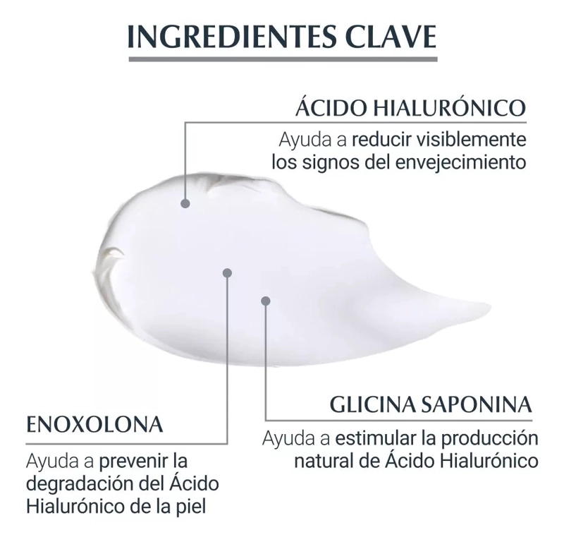 CREMA ROSTRO Y CUELLO EUCERIN 50 ML HYALURON NOCHE TODO TIPO PIEL - 5