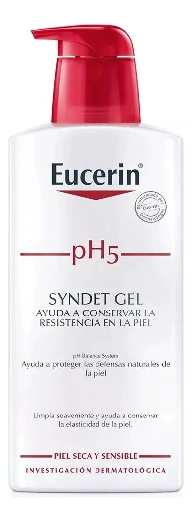 GEL CUERPO EUCERIN 400 ML DE DUCHA PH5 SYNDET PIEL SECA Y SENSIBLE - 1