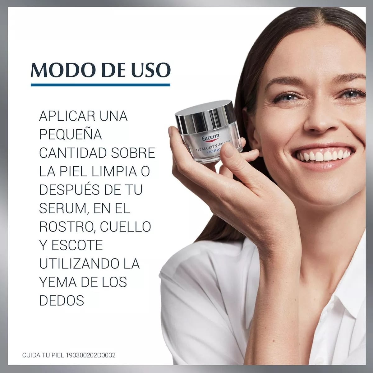 CREMA ROSTRO Y CUELLO EUCERIN SPF 15 50 ML HYALURON FILLER DÍA ANTIEDAD ARRUGAS PIEL SECA - 3