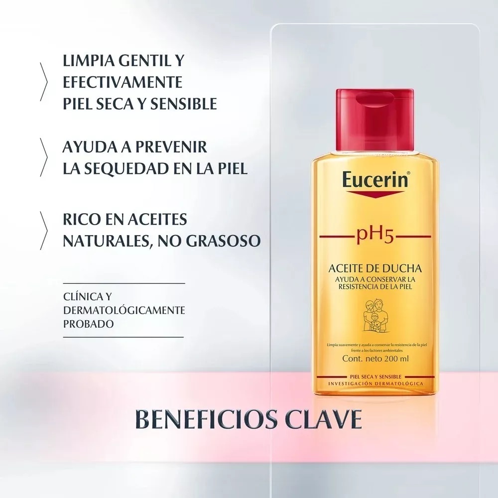 ACEITE DE DUCHA CUERPO EUCERIN 200ML PH5 - 4