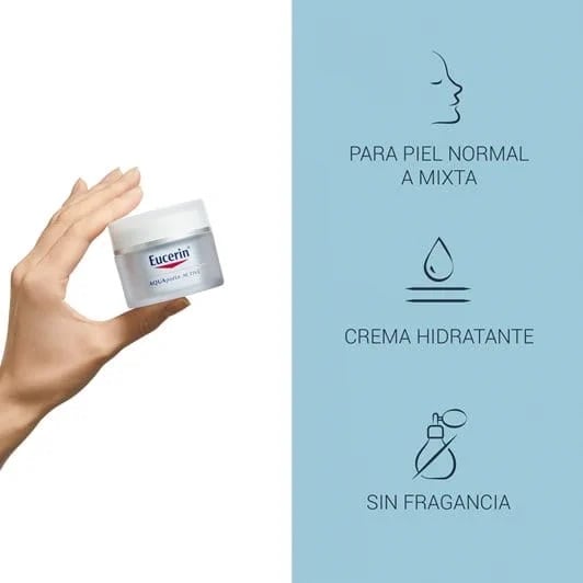 HIDRATANTE ROSTRO Y CUELLO EUCERIN 50 ML AQUAPORIN PIEL NORMAL-MIXTA TIPO PIEL MIXTA/NORMAL - 2