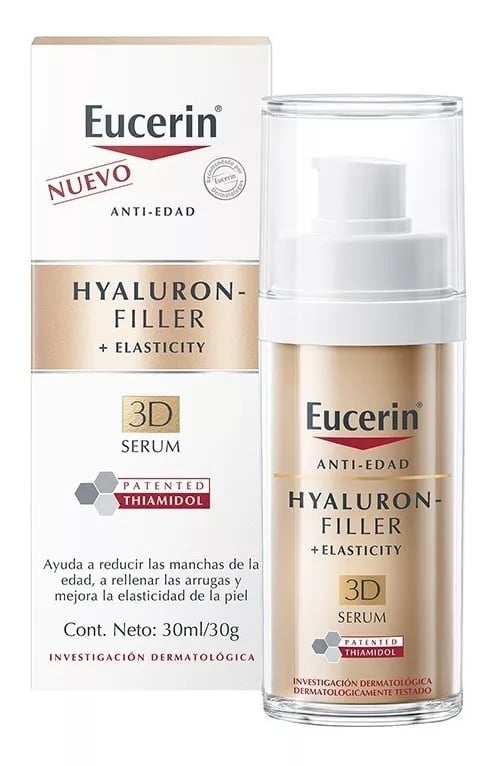 SÉRUM ROSTRO Y CUELLO EUCERIN 30ML 3D HYALURON FILLER ÁCIDO HIALURÓNICO 30 ML TIPO PIEL SECA - 1