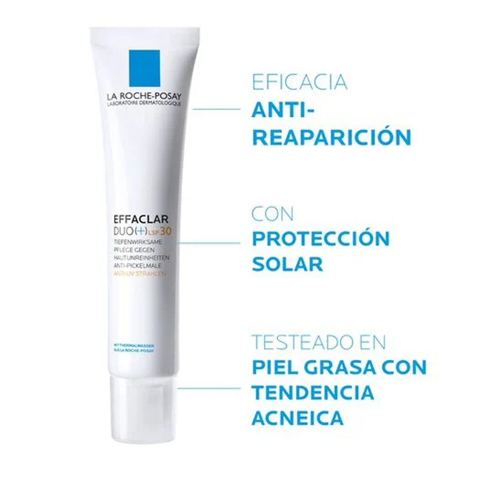 CREMA GEL ANTI-IMPERFECCIONES EFFACLAR FPS30 40 ML DE LA ROCHE-POSAY - 2