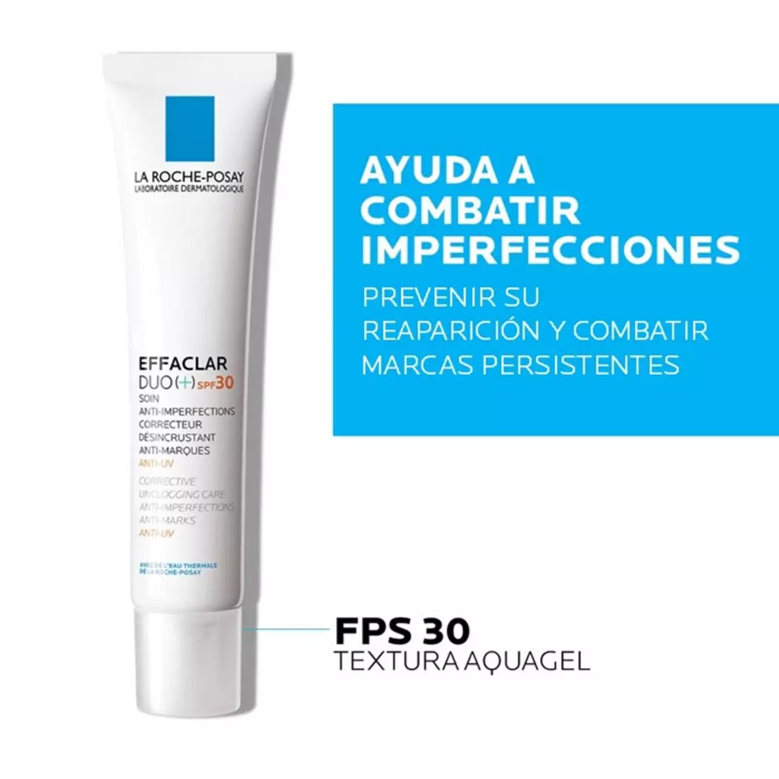 CREMA GEL ANTI-IMPERFECCIONES EFFACLAR FPS30 40 ML DE LA ROCHE-POSAY - 3