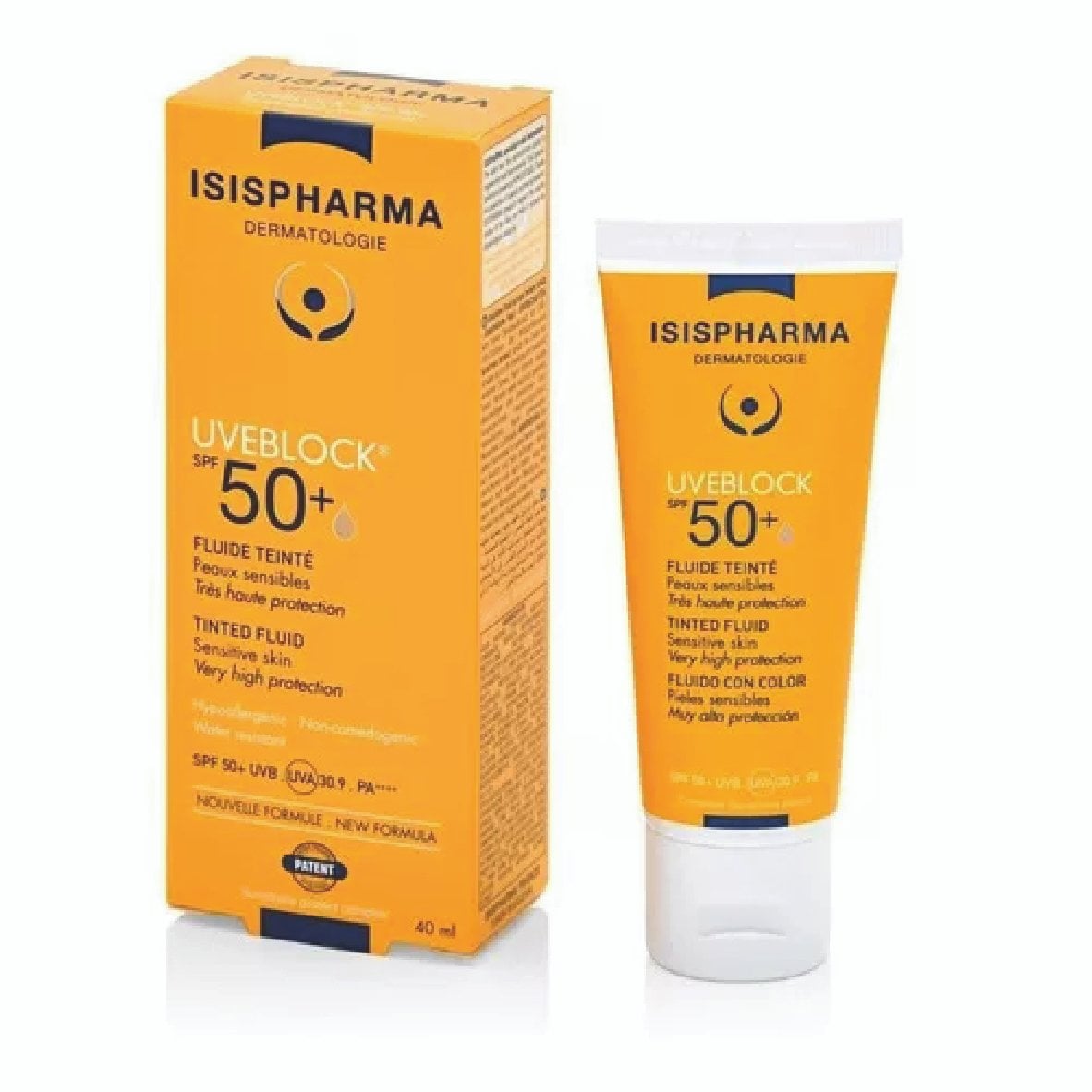 UVEBLOCK SPF50+ DRY TOUCH ISISPHARMA 40 ML - 4