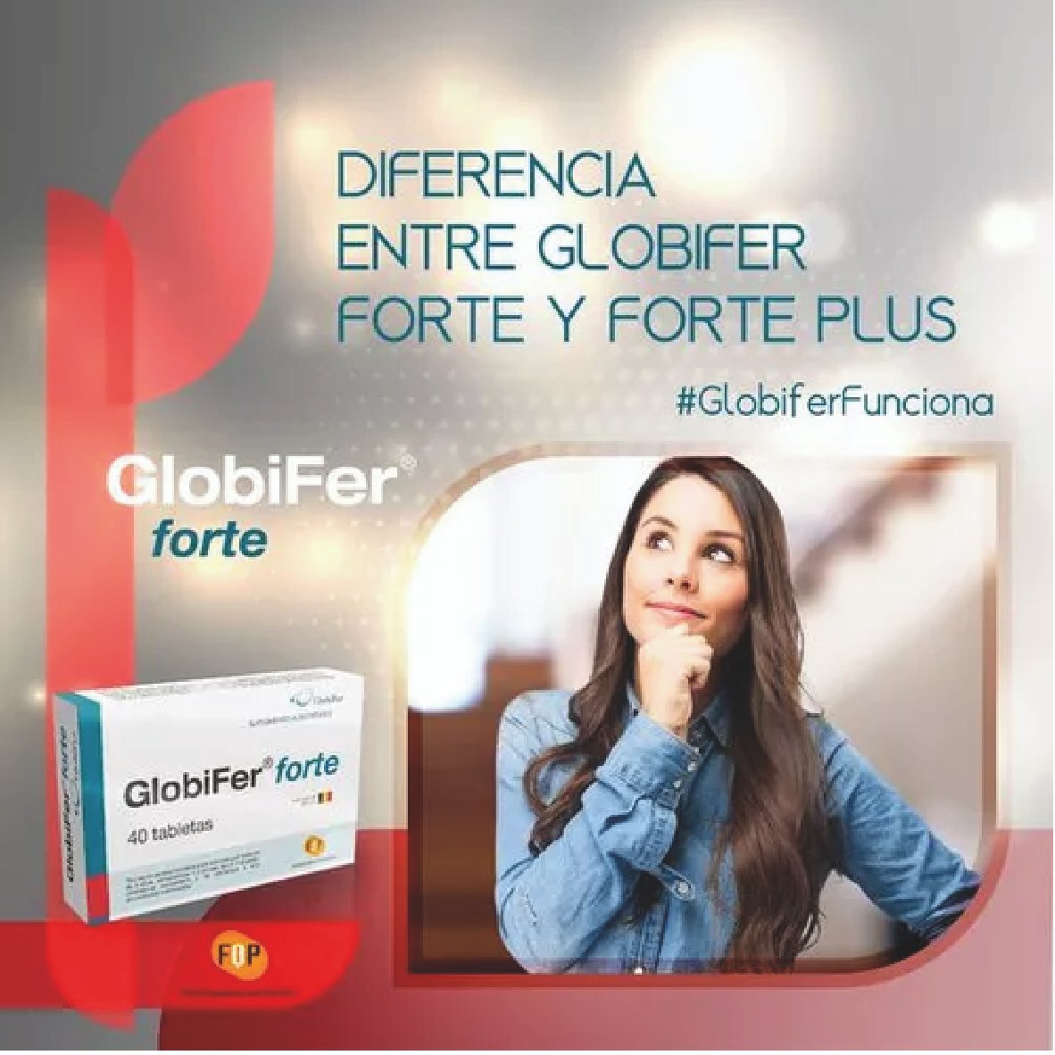 SUPLEMENTO FARMOQUÍMICA DEL PACÍFICO GLOBIFER FORTE 18 MG X40 CÁPSULAS BLANDAS - 3