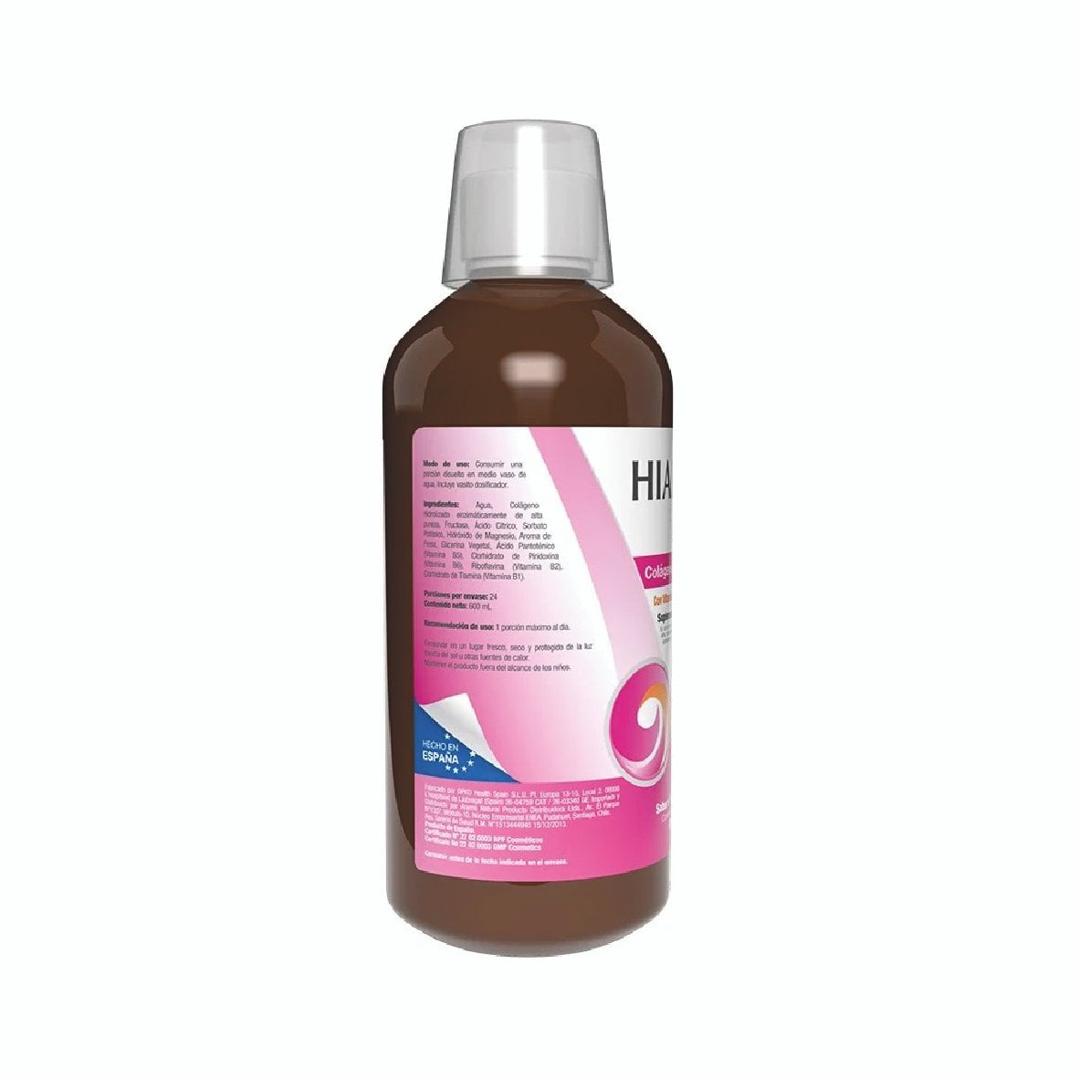 SUPLEMENTO ARAMA HIALOVIS AQUA COLÁGENO HIDROLIZADO 600 ML CÁPSULAS BLANDAS - 2