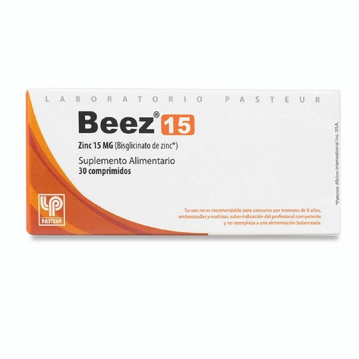 SUPLEMENTO PASTEUR BEEZ ZINC 15 MG X30 CÁPSULAS BLANDAS - 4