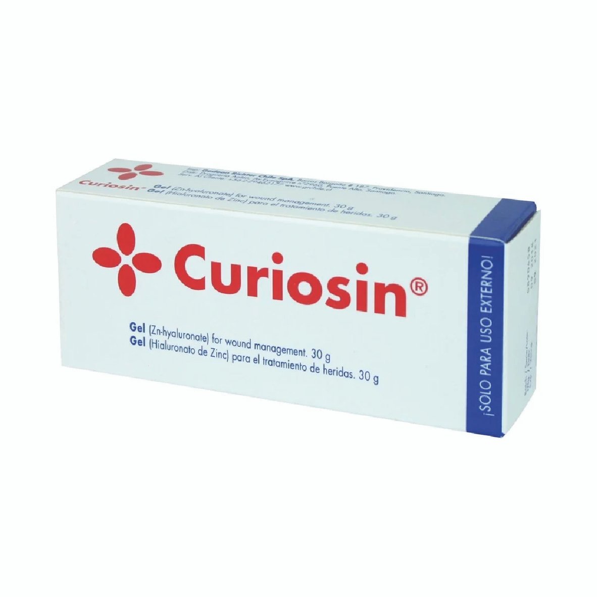 GEL CURIOSIN TÓPICO HIALURONATO ZINC30 GR - 4