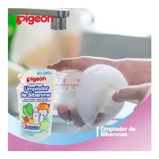 LIMPIADOR BIBERONES PIGEON 650 ML - 2