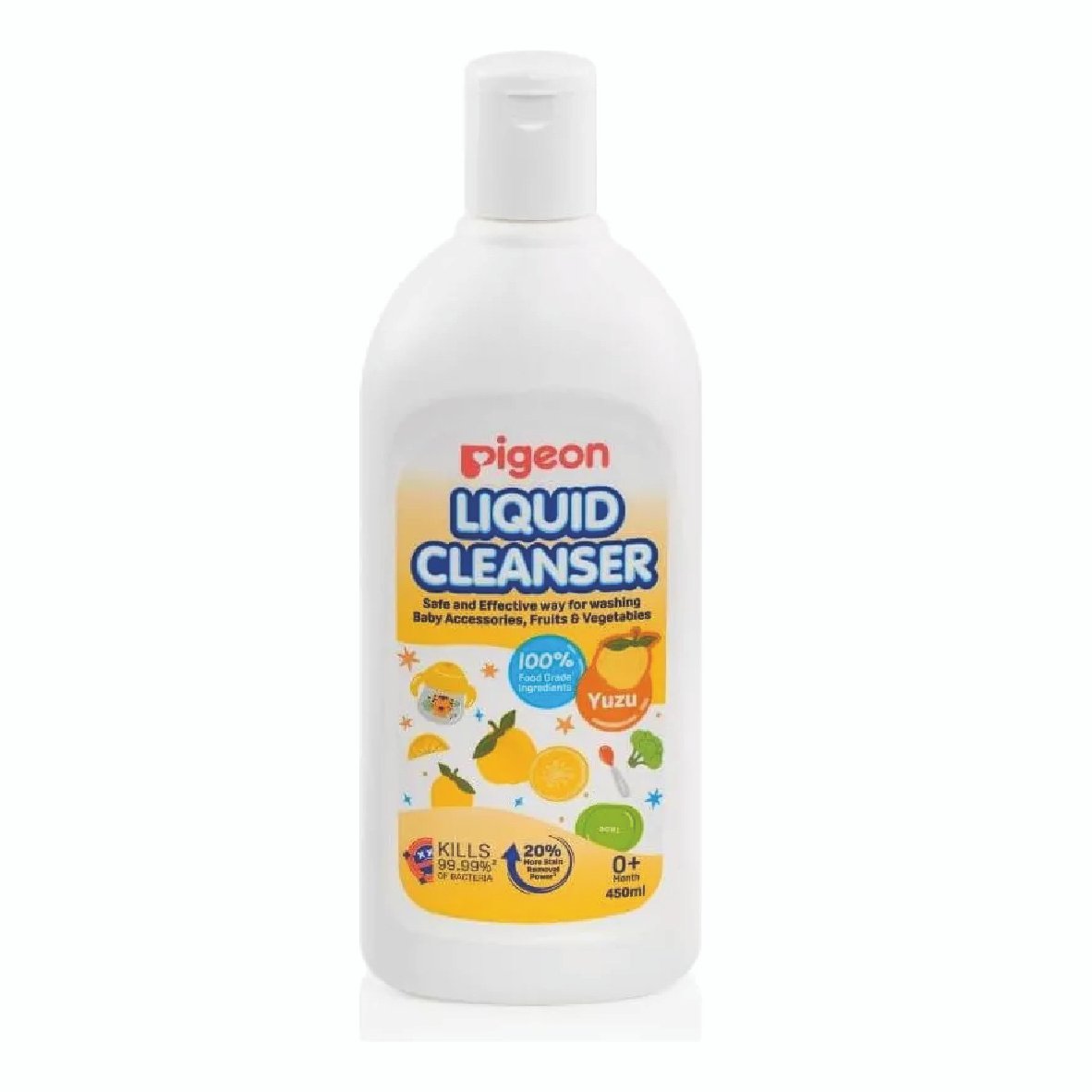 JABÓN DE BIBERONES PIGEON 450 ML - 1