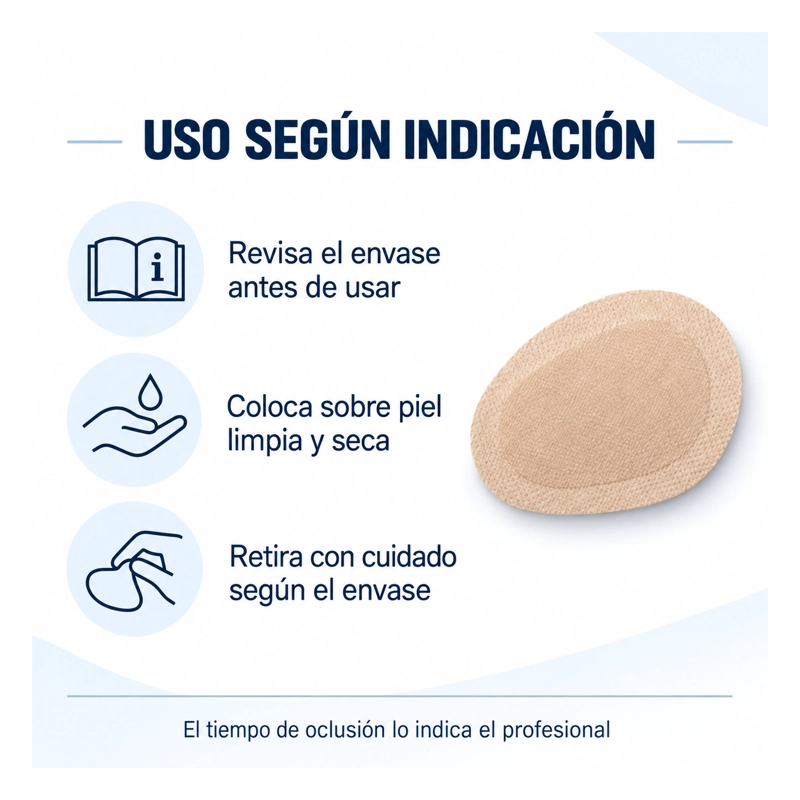 PARCHES OCULARES RECOVERY ADULTO 65 X 95 MM, 20 UNIDADES - 5