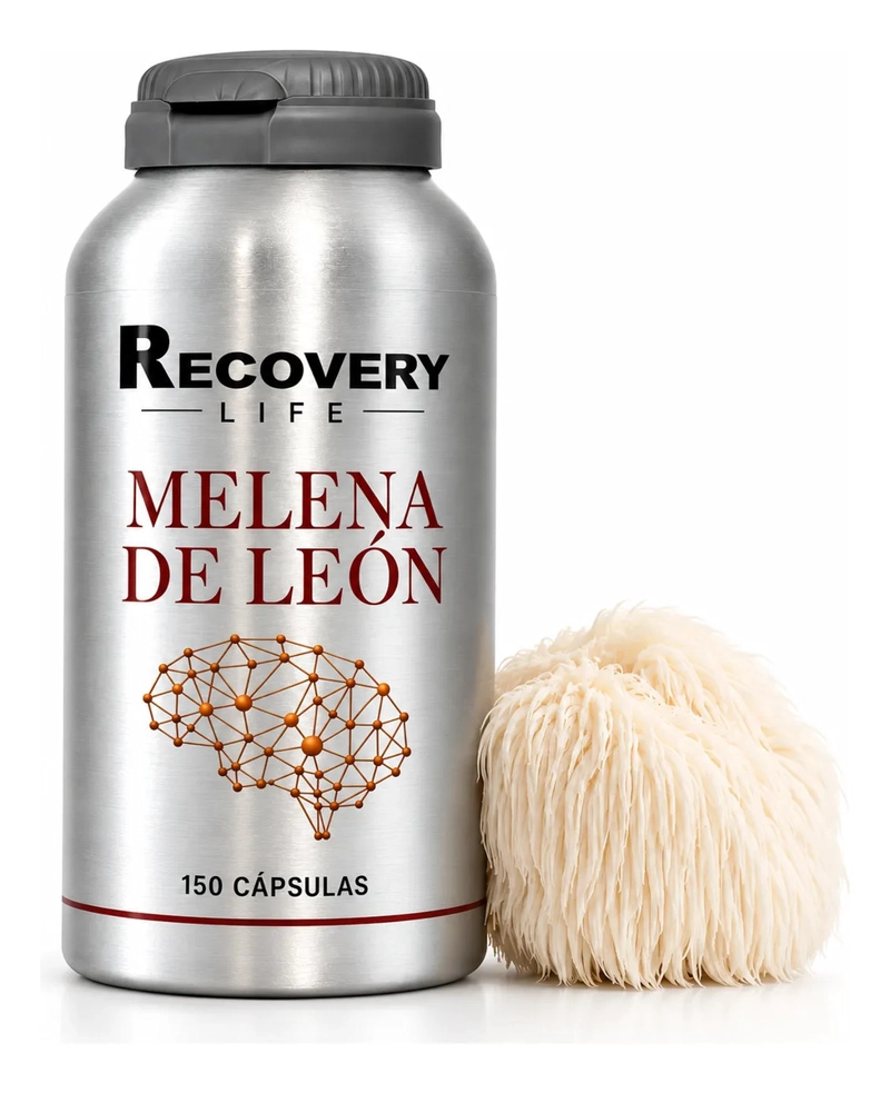 Melena De León Recovery Life 150 Cápsulas 600 Mg Por Porción - 1