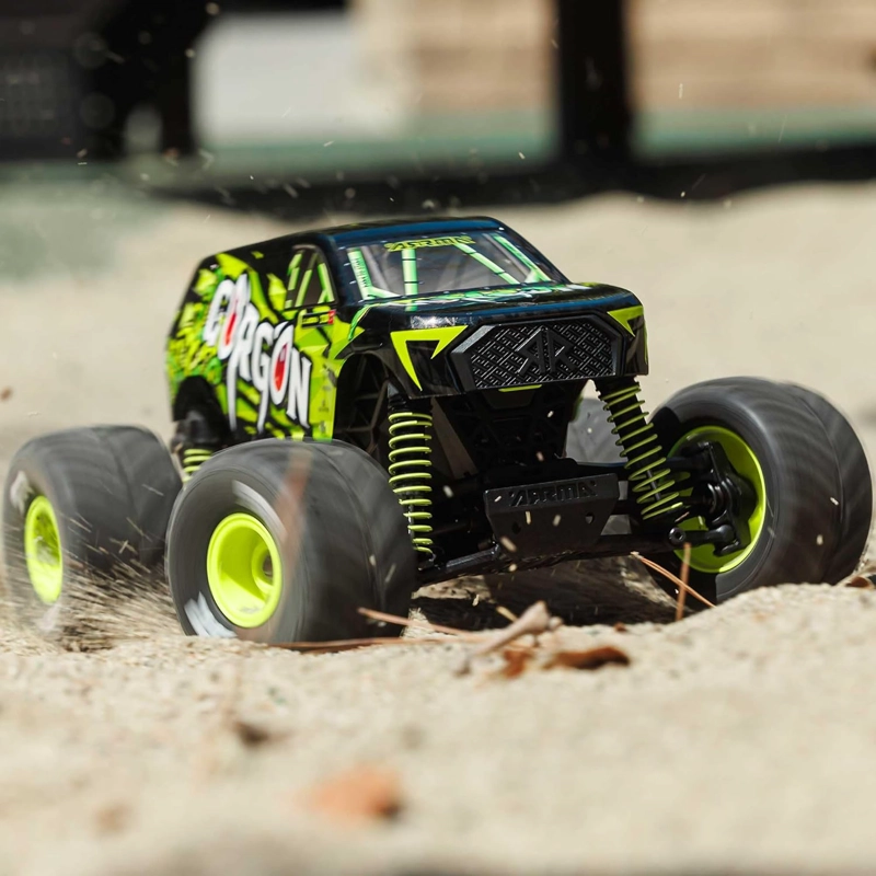 ARRMA RC MONSTER TRUCK 1/16 GORGON GROM 4X4 RTR BRUSHED VERDE - 2