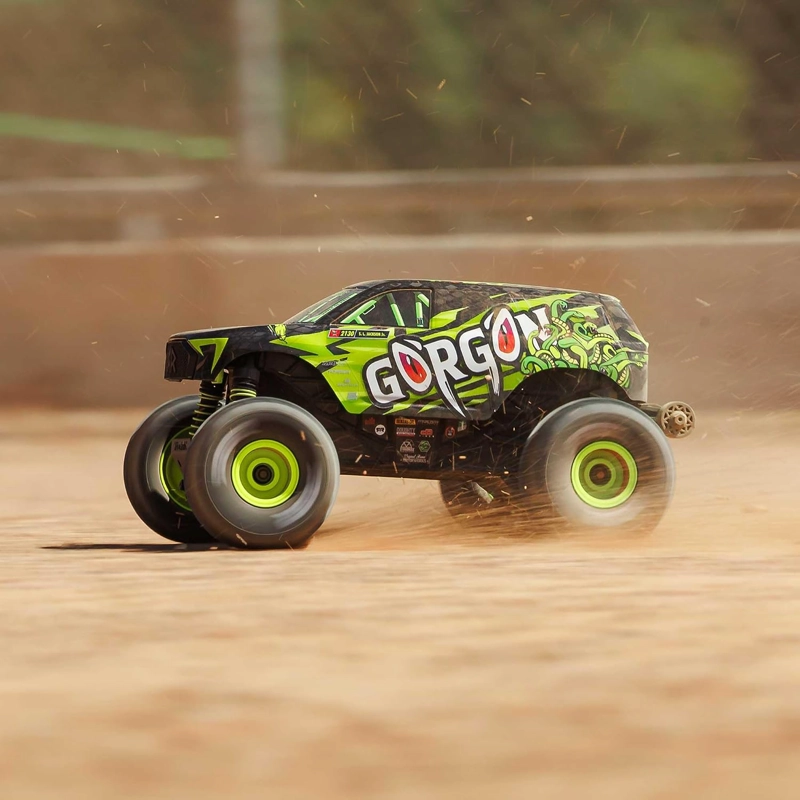 ARRMA RC MONSTER TRUCK 1/16 GORGON GROM 4X4 RTR BRUSHED VERDE - 5