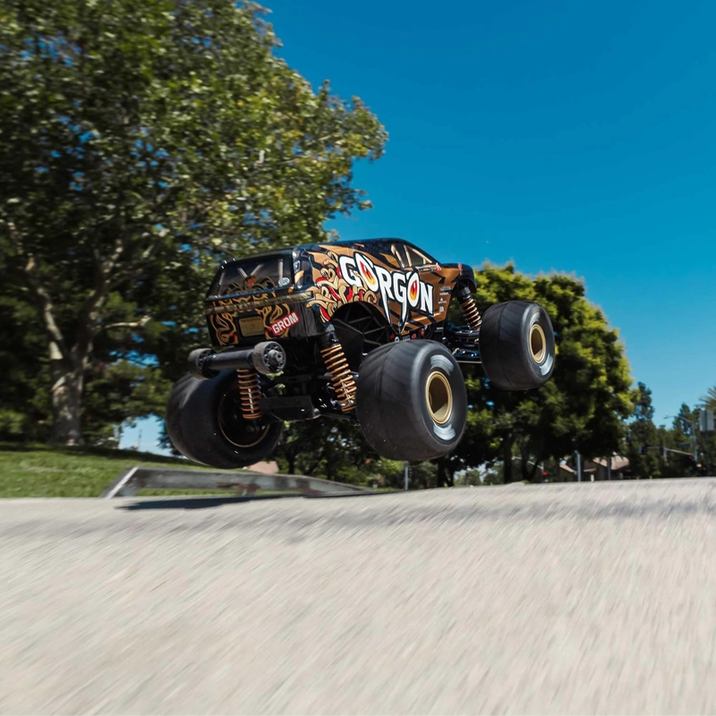 ARRMA RC MONSTER TRUCK 1/16 GORGON GROM 4X4 RTR BRUSHED BRONZE - 10