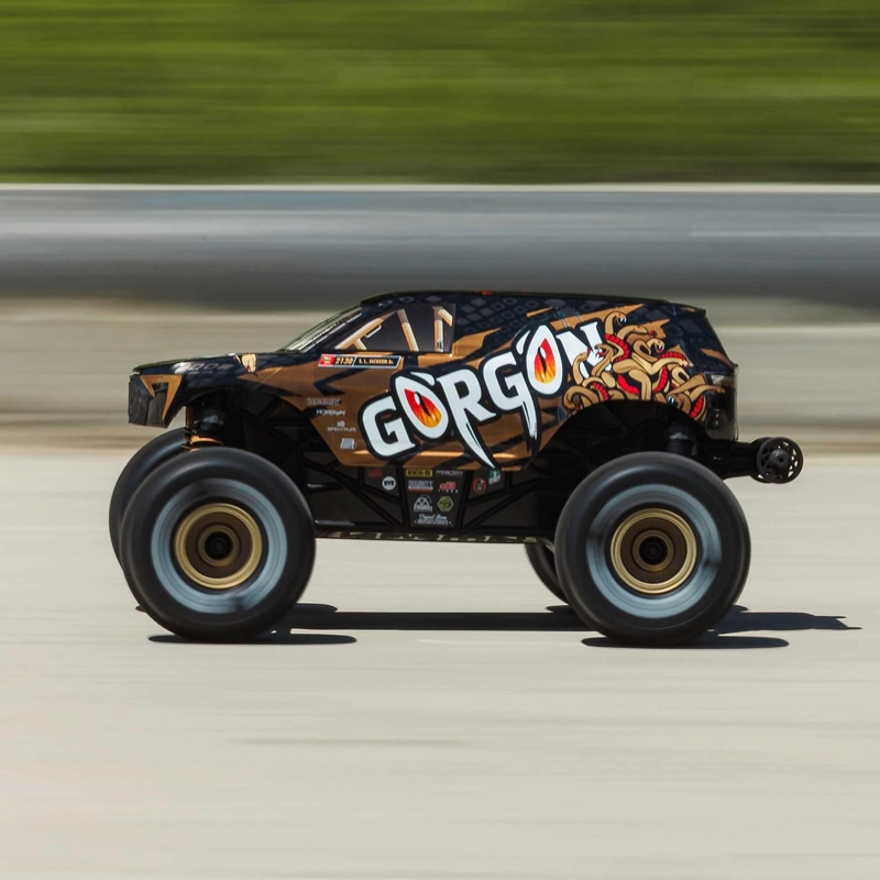 ARRMA RC MONSTER TRUCK 1/16 GORGON GROM 4X4 RTR BRUSHED BRONZE - 4