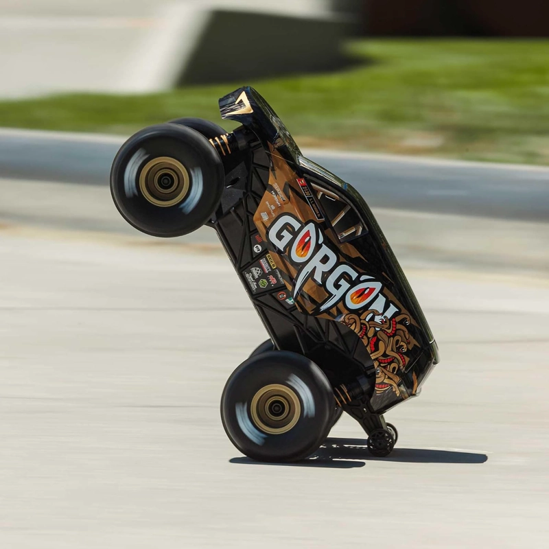 ARRMA RC MONSTER TRUCK 1/16 GORGON GROM 4X4 RTR BRUSHED BRONZE - 5