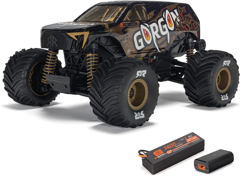 ARRMA RC MONSTER TRUCK 1/16 GORGON GROM 4X4 RTR BRUSHED BRONZE - 6