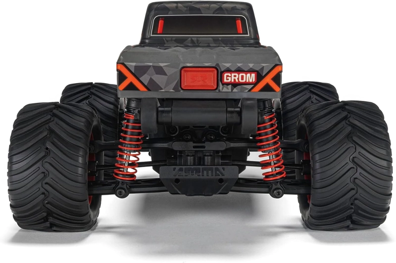ARRMA RC MONSTER TRUCK 1/16 QUAKE GROM 4X4 RTR BRUSHED ROJO - 9