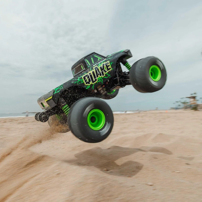 ARRMA RC MONSTER TRUCK 1/16 QUAKE GROM 4X4 RTR BRUSHED VERDE - 6