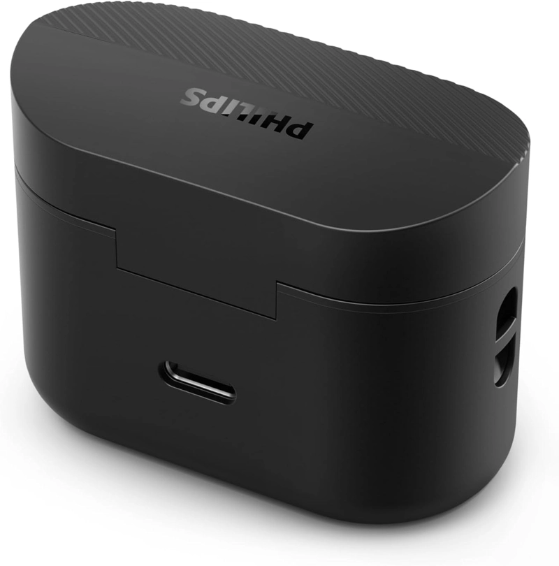 AUDIFONOS BT PHILIPS TAT5000 ANC TWS 6 MICROFONOS IPX5 NEGRO - 2