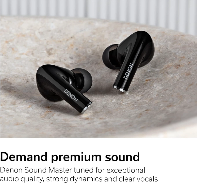 AUDIFONOS IN-EAR INALAMBRICOS DENON-AH-C830NCW IPX4 COLOR NEGRO - 3