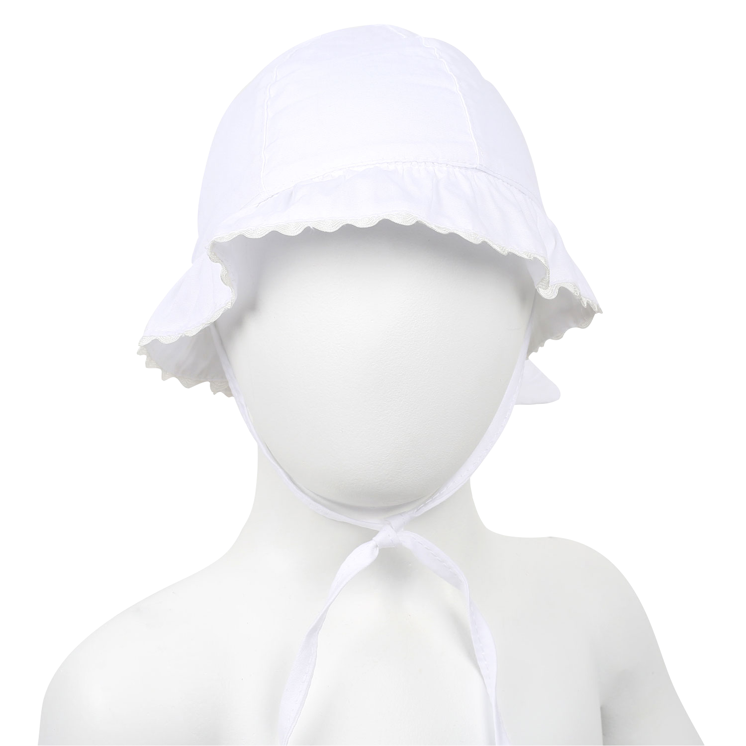 GORRO BEBE NIÑA EN COLOR BLANCO PILLIN - 1