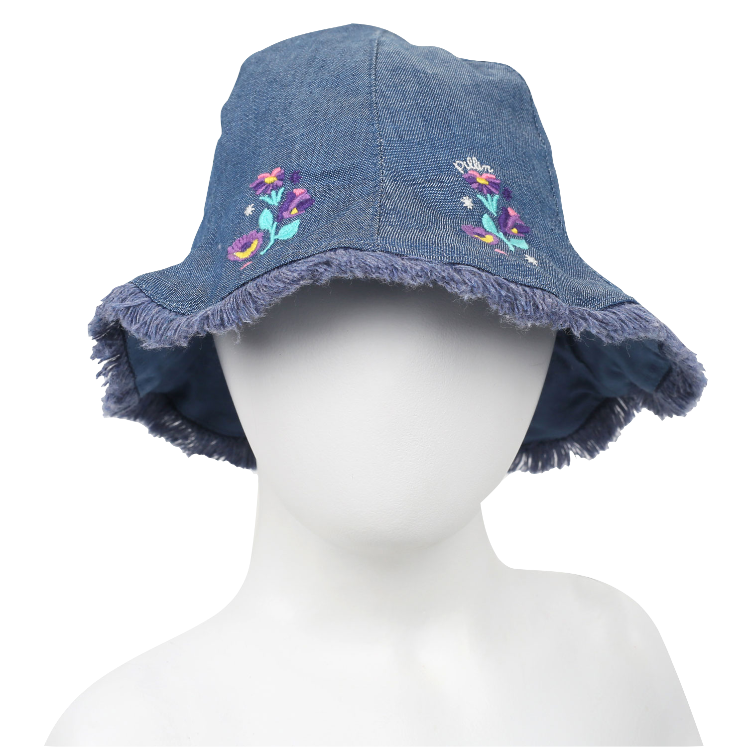 GORRO BEBÉ NIÑA AZUL PILLIN - 1