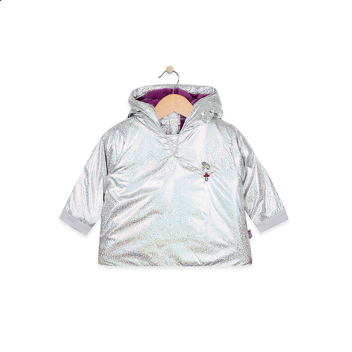 PARKA NIÑA PILLÍN PP845GRI BEBE GRIS - 1