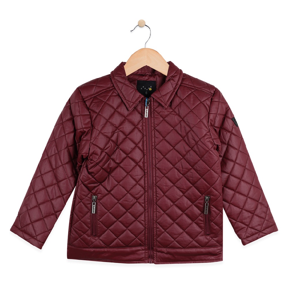 PARKA MANGA LARGA NIÑO PILLÍN PVR837BUR BURDEO - 3