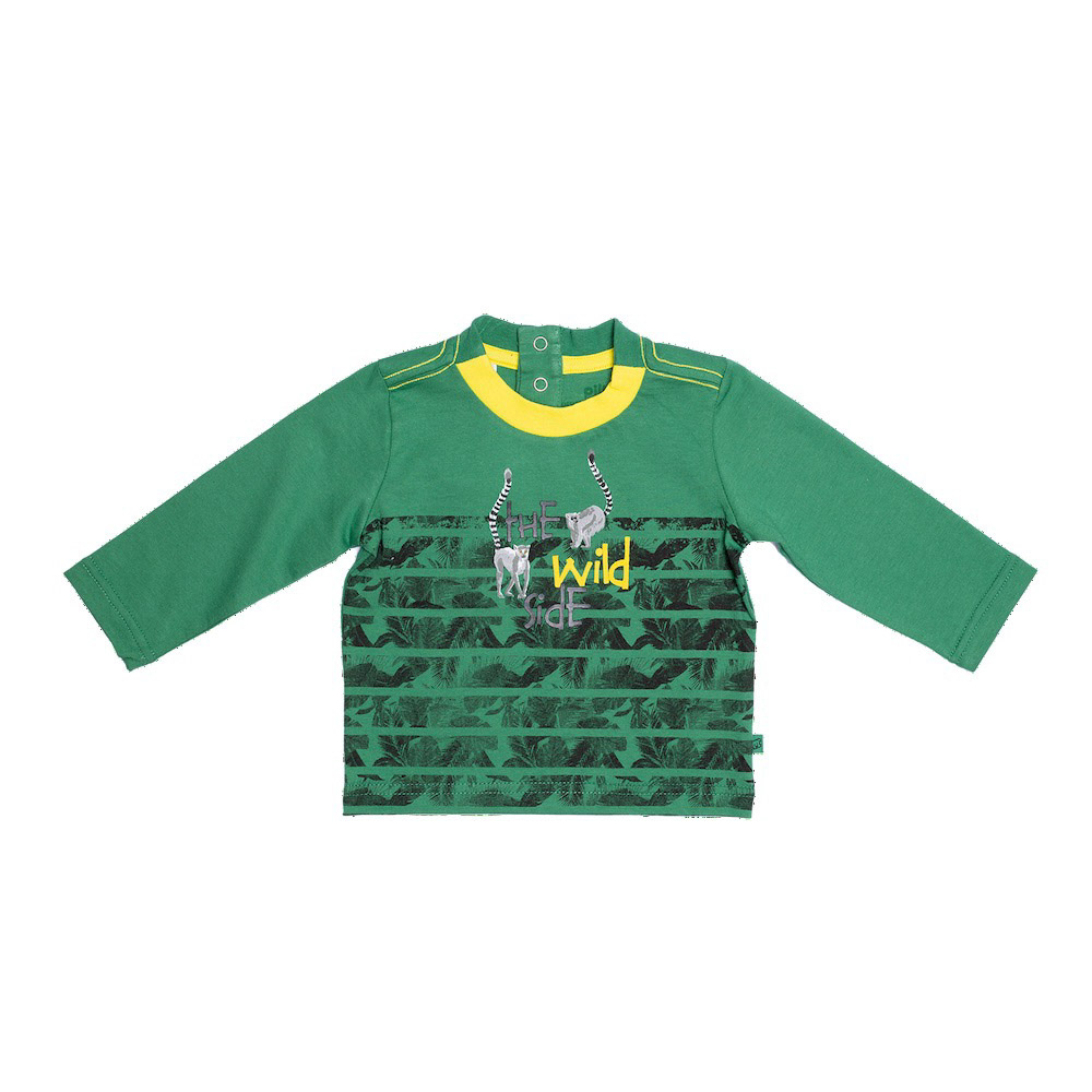 POLERA WILD SURICATAS VERDE PILLIN - 1