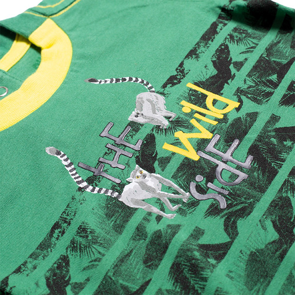 POLERA WILD SURICATAS VERDE PILLIN - 3