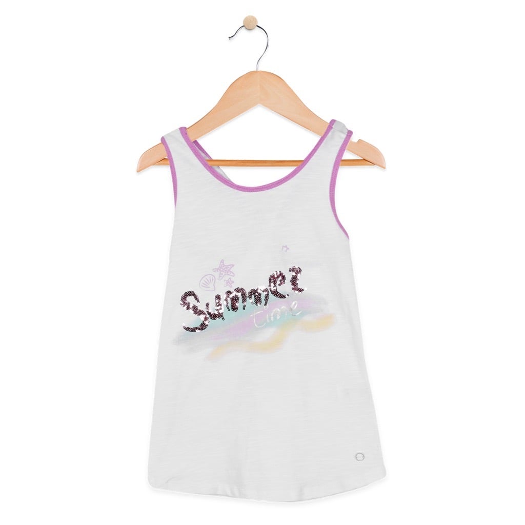 POLERA NIÑA BLANCO PILLIN - 1