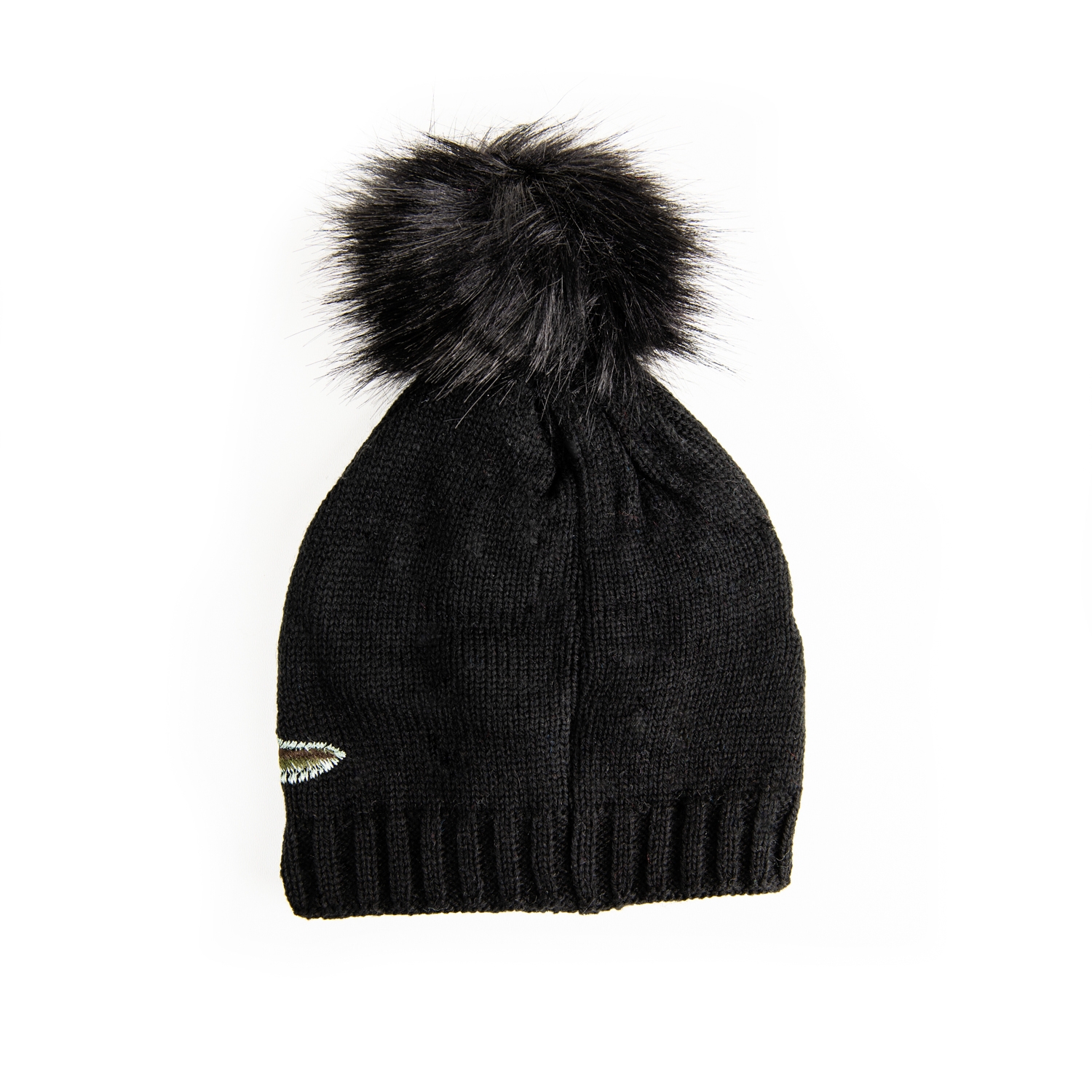 GORRO BEBÉ NIÑA PILLÍN NEGRO - 2