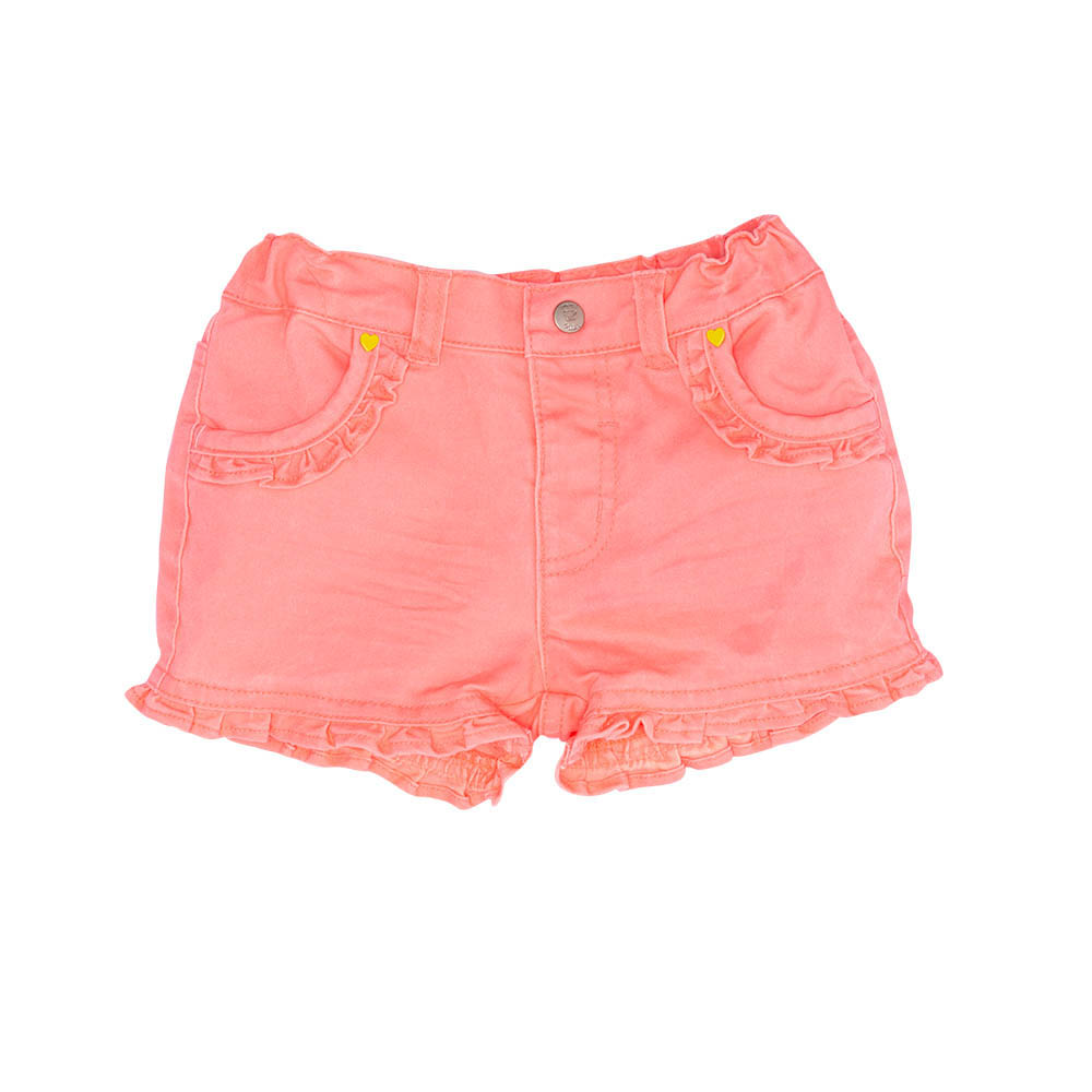 SHORT BEBE NIÑA NARANJO PILLIN - 1
