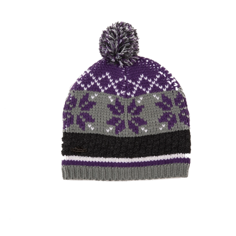 GORRO BEBE NIÑO MORADO PILLIN - 1