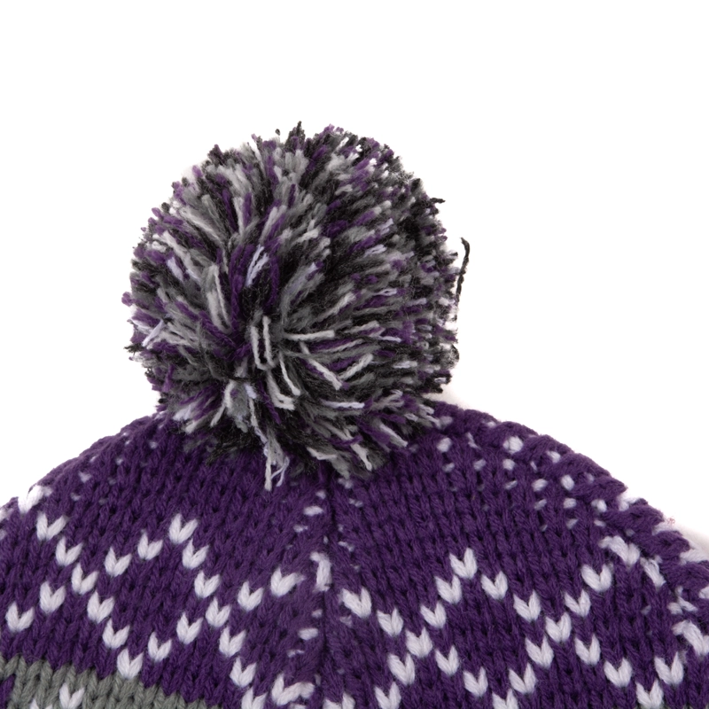 GORRO BEBE NIÑO MORADO PILLIN - 3