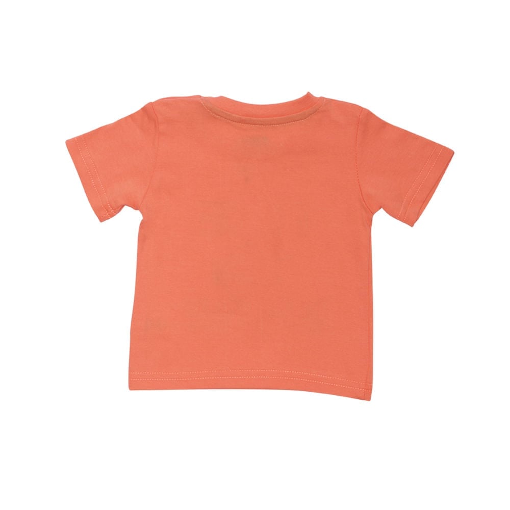 POLERA MANGA CORTA NIÑO PILLÍN PVU648COR BEBE CORAL - 2