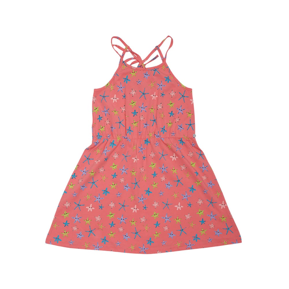 VESTIDO NIÑA ROSADO PILLIN - 1