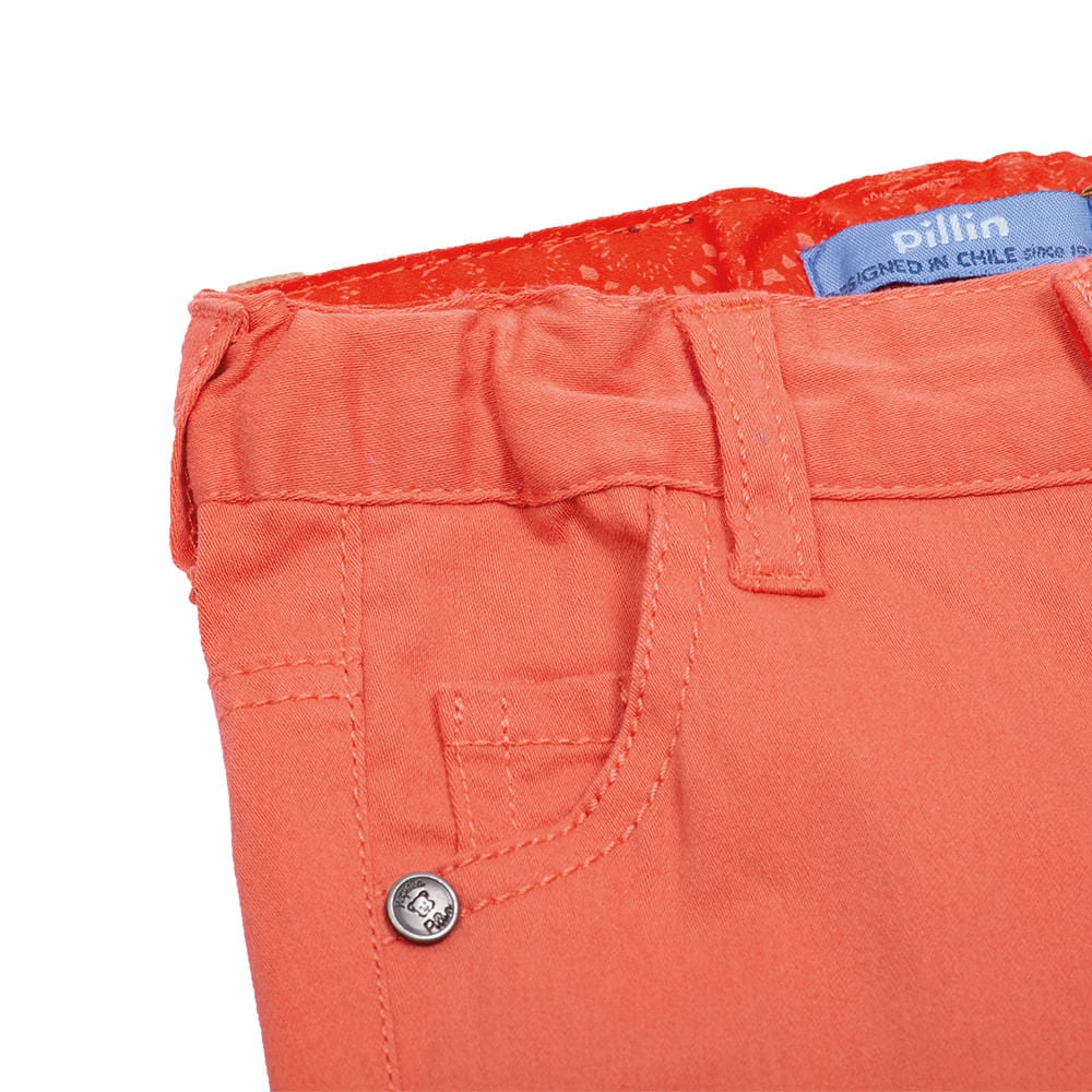 PANTALÓN NIÑA PILLÍN CORAL BEBÉ PVU813COR - 3
