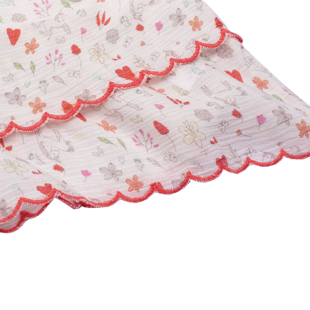 VESTIDO ALGODON NIÑA PILLIN BLANCO PVU826BCO VERANO BEBE - 3