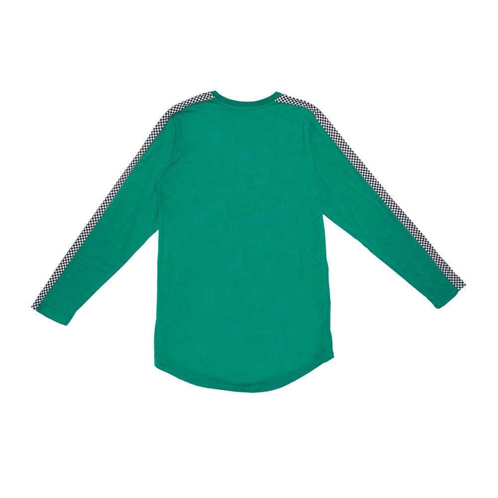 POLERA M/L ALGODÓN INVIERNO NIÑO VERDE - 2