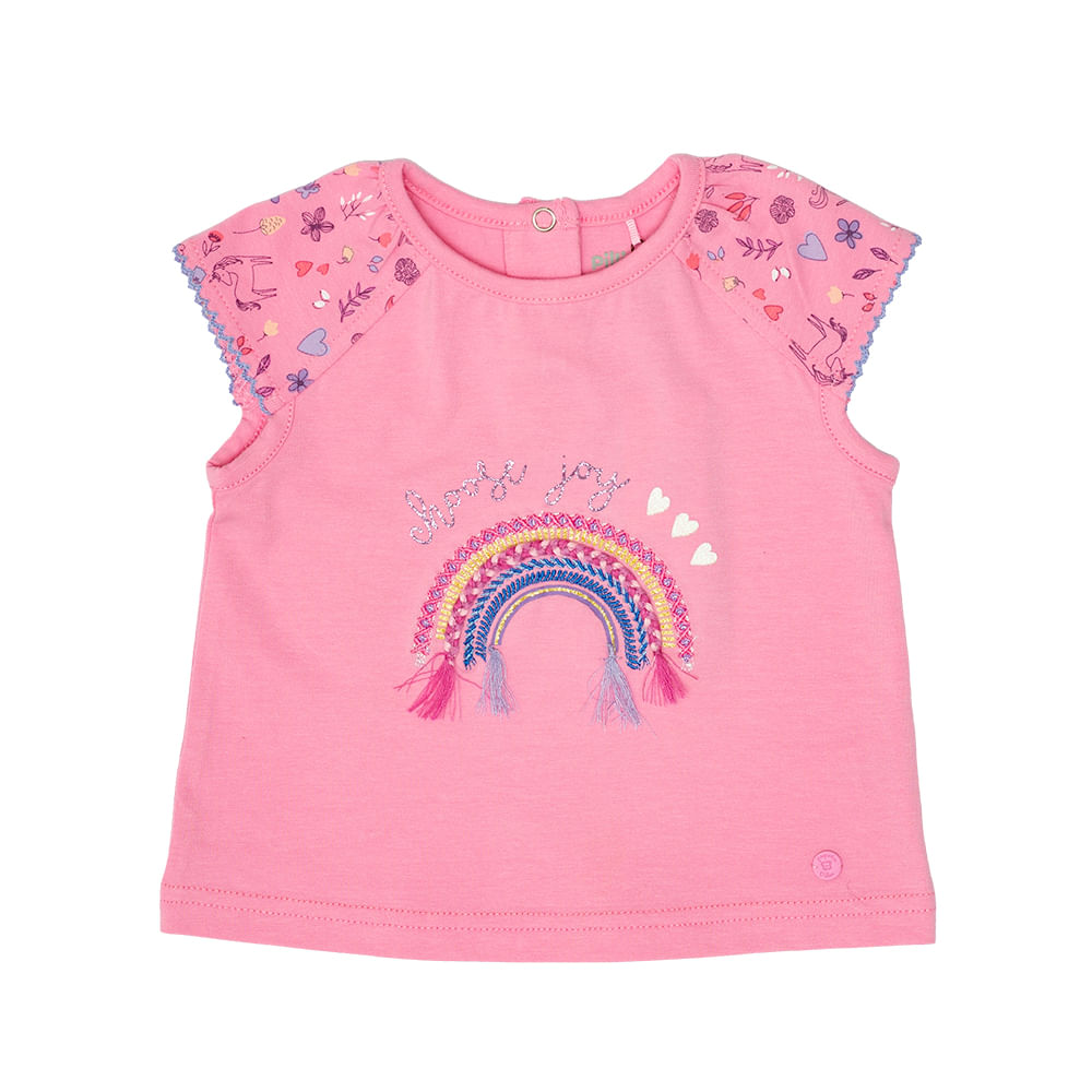 POLERA NIÑA PILLÍN PVU610ROS BEBÉ ROSADO - 1