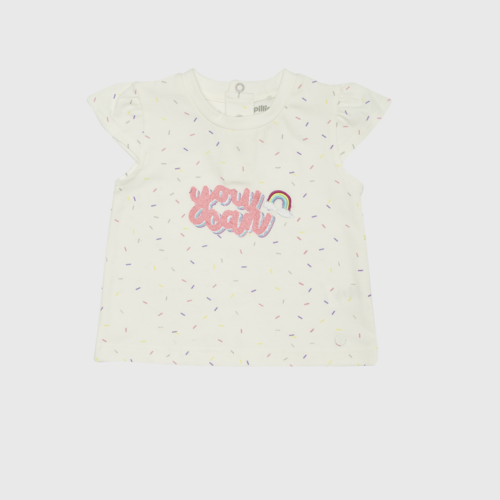 POLERA BEBÉ NIÑA BLANCO PILLIN - 1