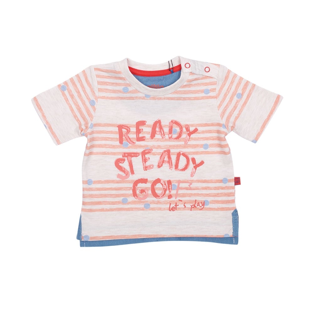POLERA MANGA CORTA NIÑO PILLÍN ROJO BEBÉ PVU612ROJ - 1