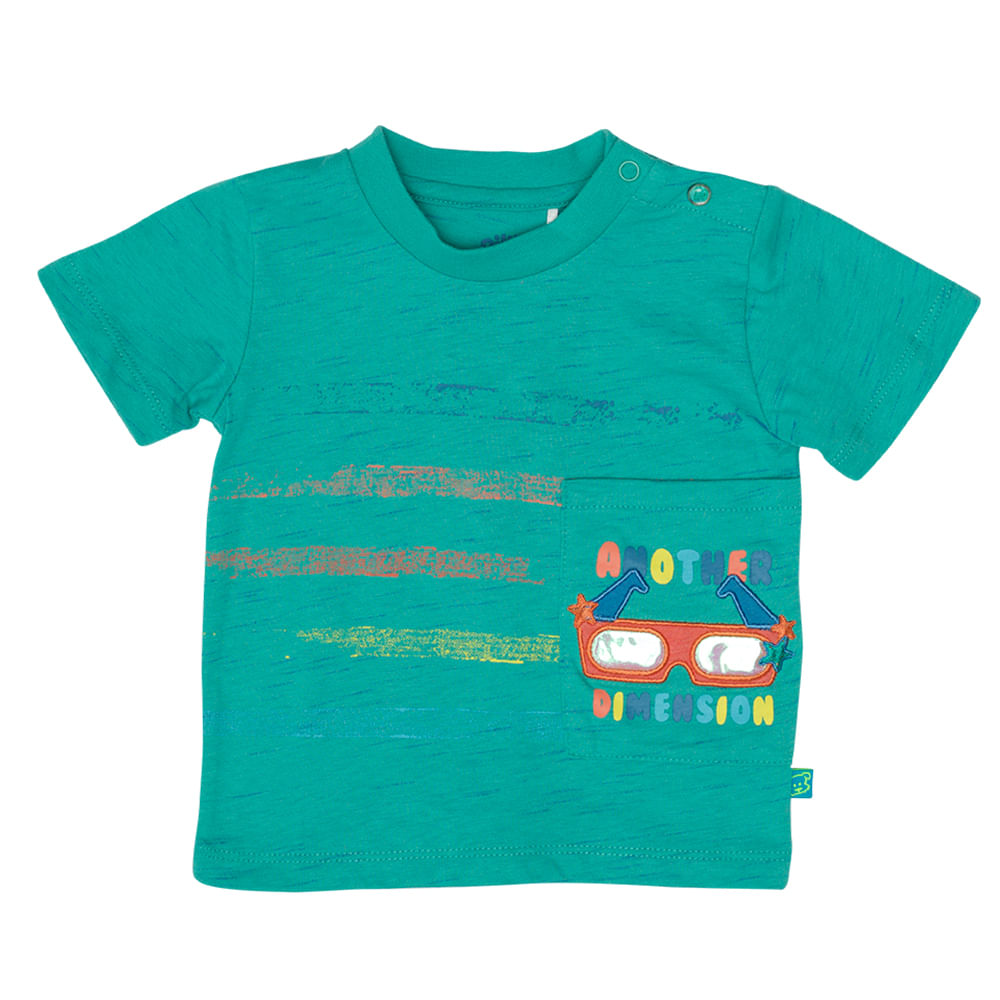 POLERA NIÑO PILLÍN PVU615VER BEBÉ VERDE - 1